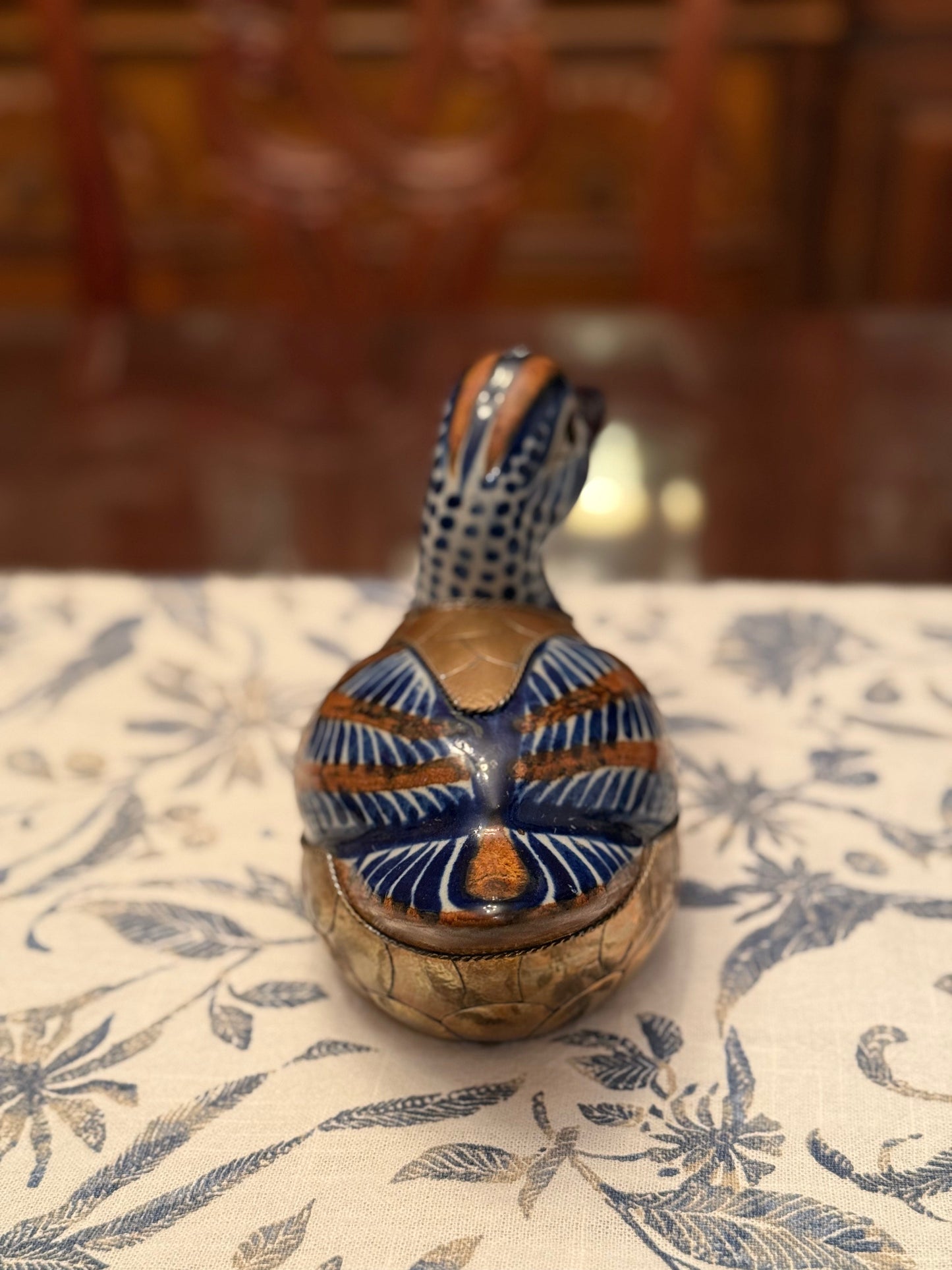 Sergio Bustamante 1970s Brass Ceramic Duck