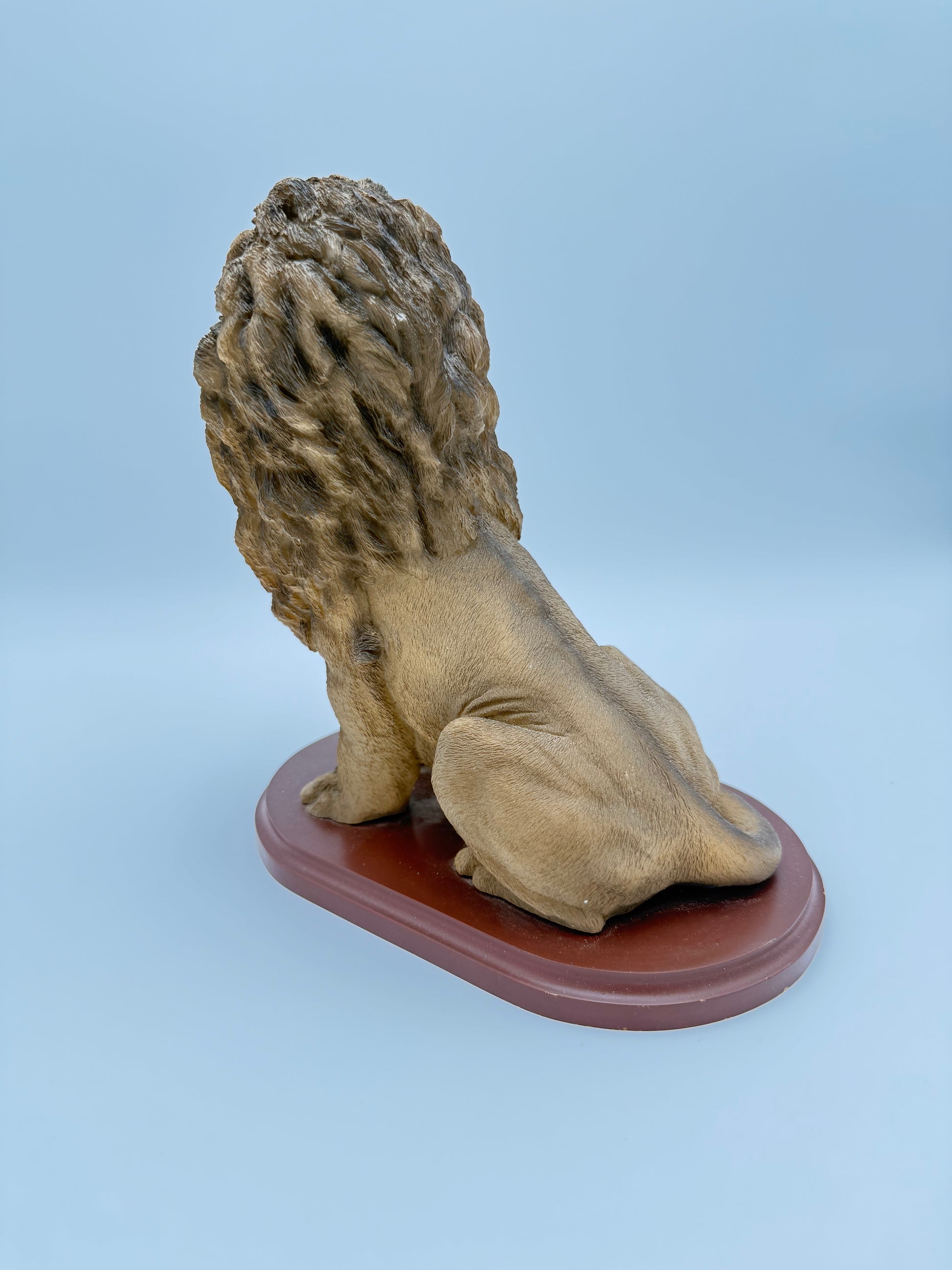 Vintage Resin Lion Statue by United Design (1988) – Animal Classics CC ...